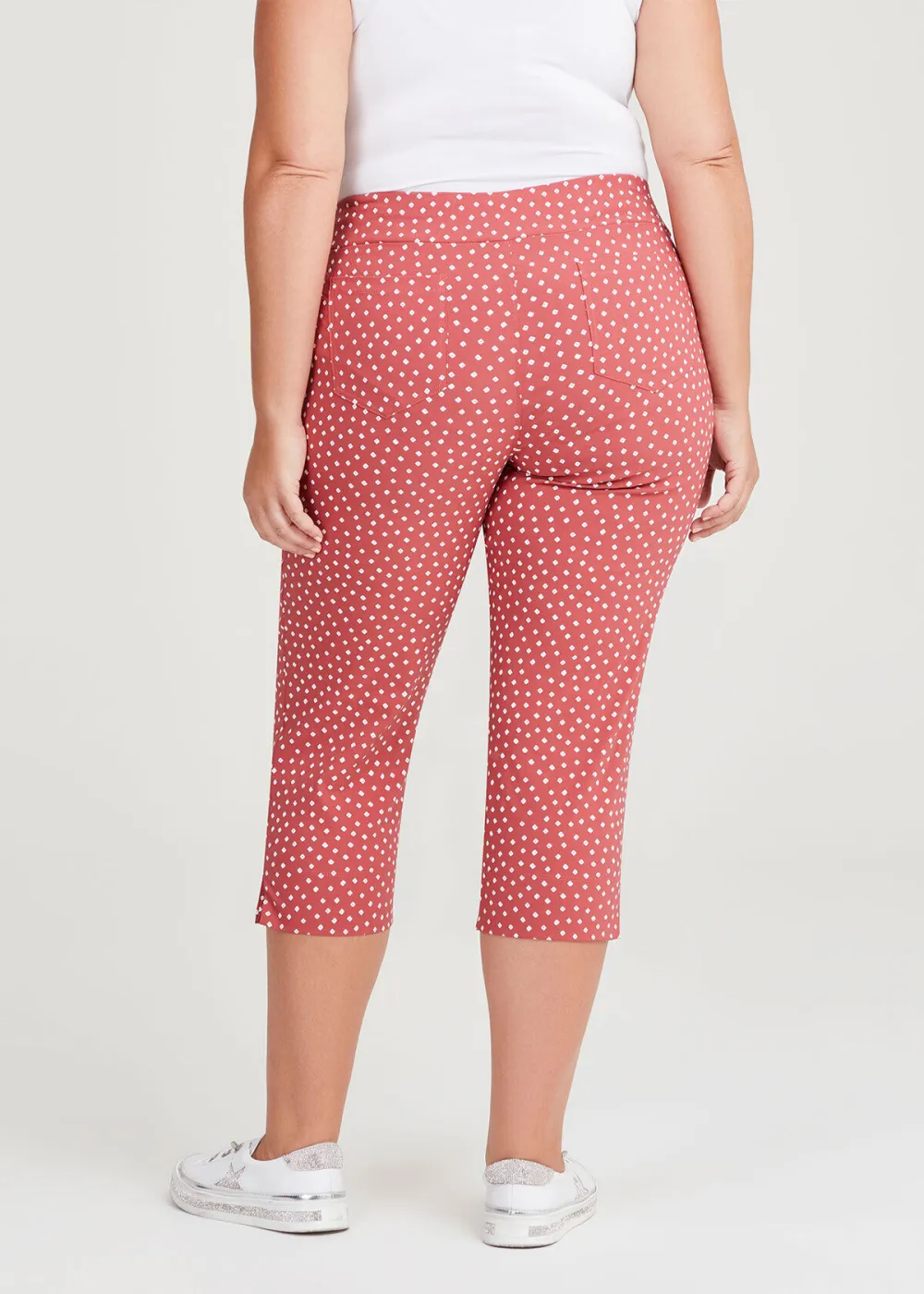 Split Hem Crop Pant