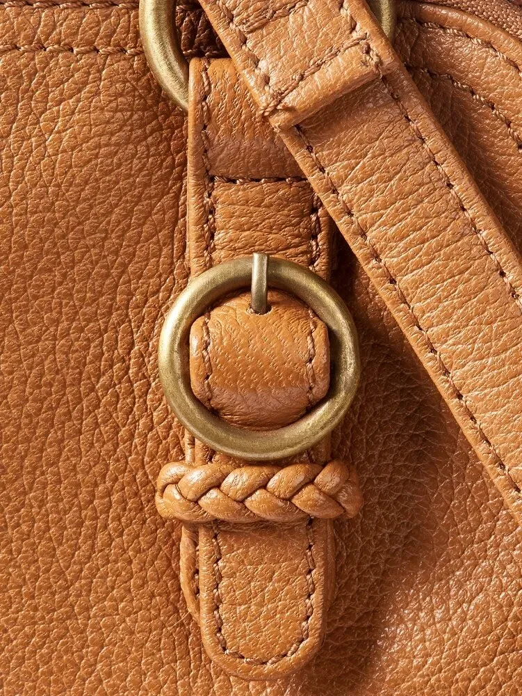 Ella Simone Essex Dome Leather Purse