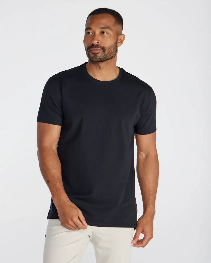 Limitless Short Sleeve Split Hem