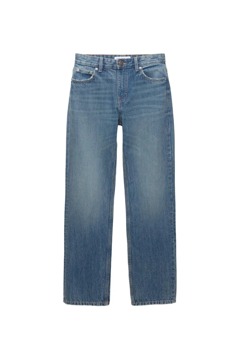 Jeans rectos tiro medio
