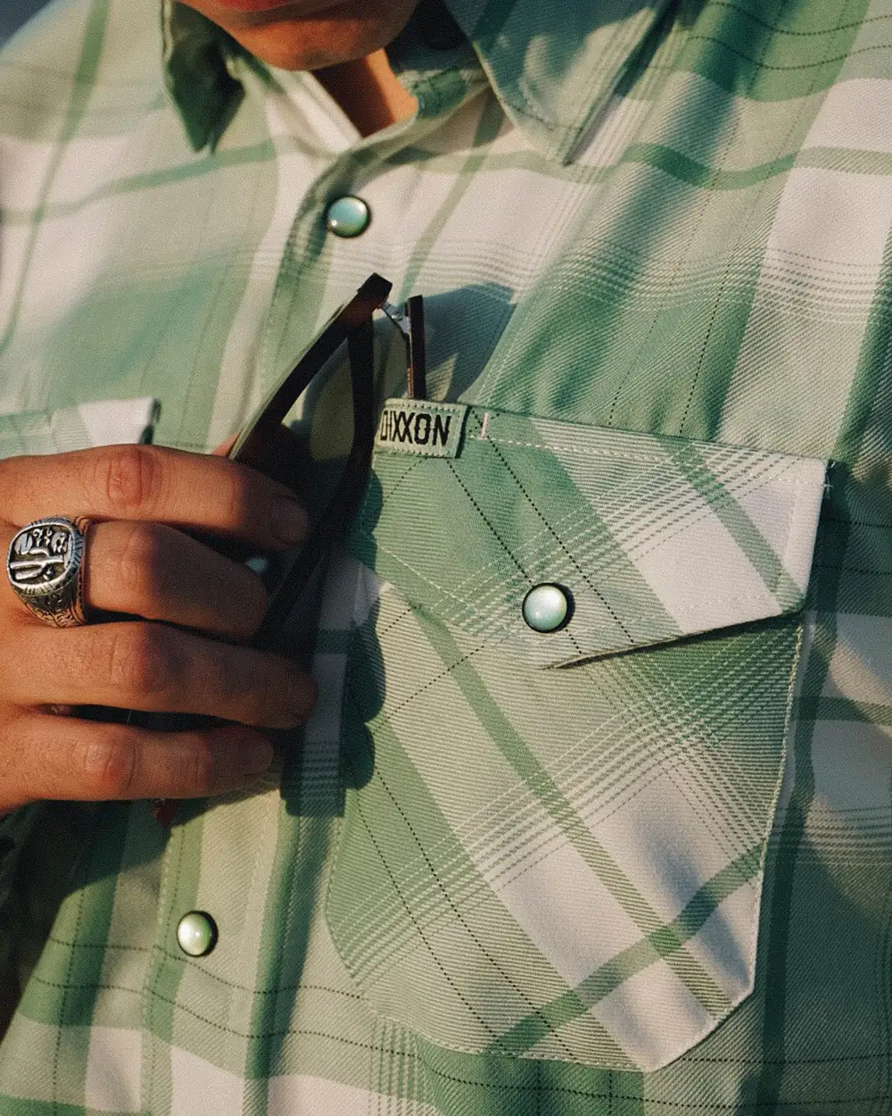 sea glass flannel