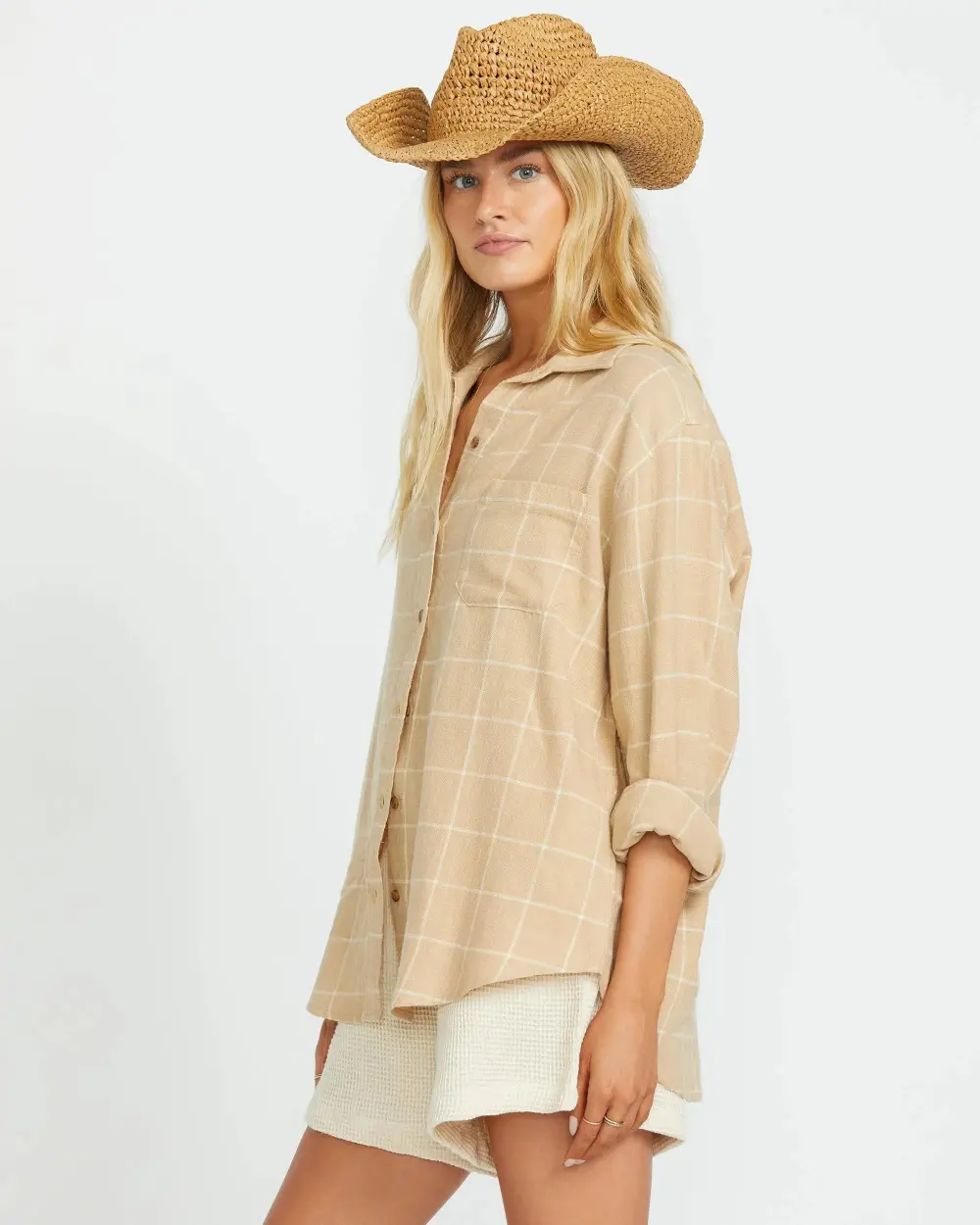 Layer Up Long Sleeve Shirt - Khaki
