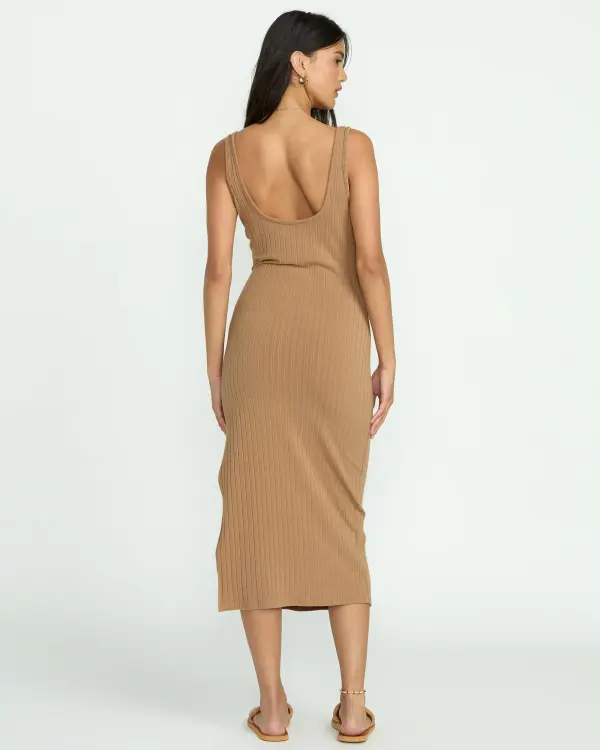 Take A Look Dress - Rose Brown