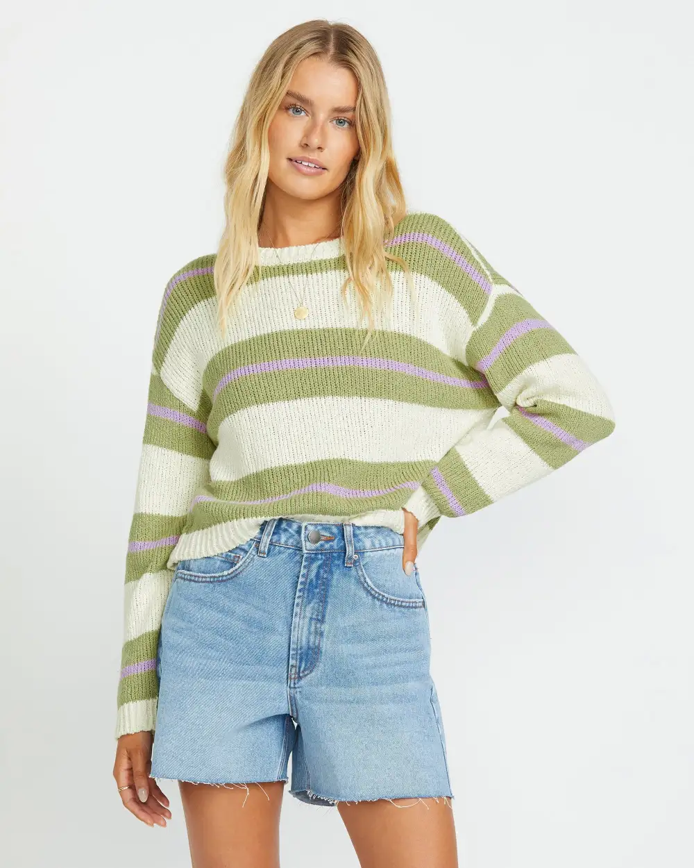 Make It Waves Sweater - Avocado