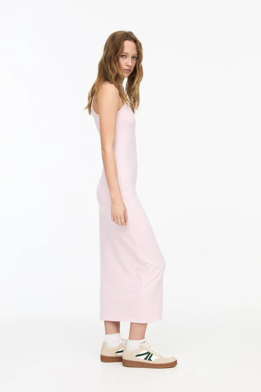 Vestido midi halter