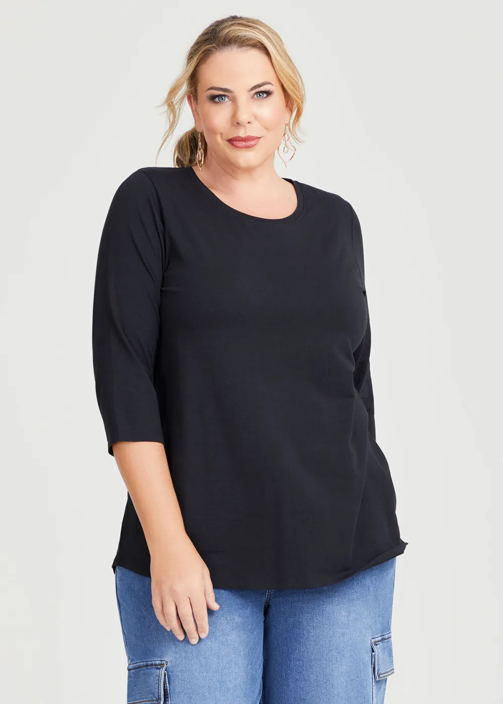 Australian Cotton 3/4 T-Shirt