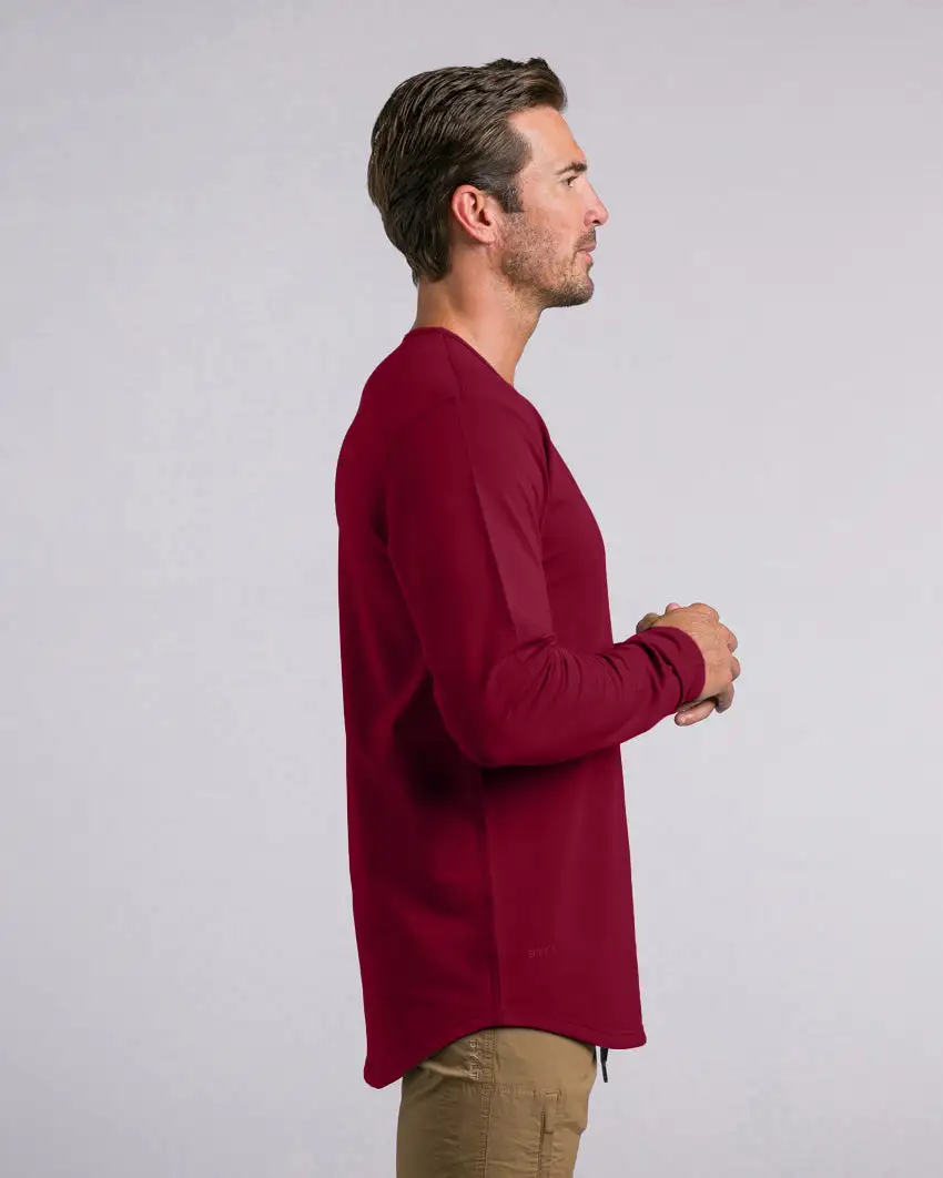 Drop-Cut Long Sleeve: Bylt Signature