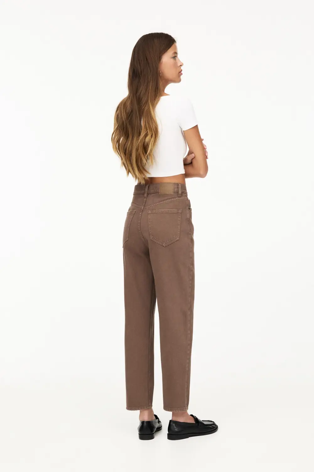 Jeans mom básicos