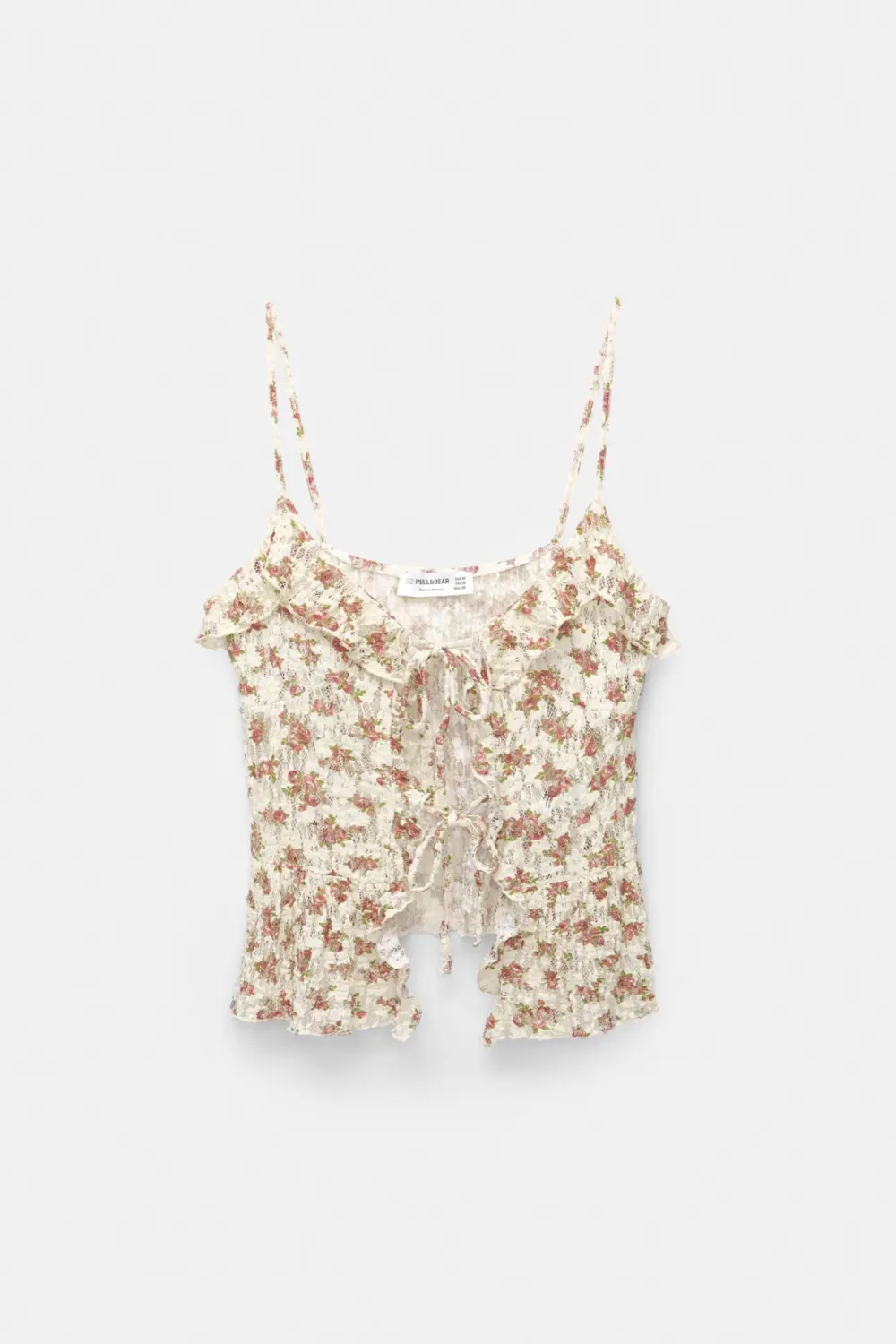 Floral lace top