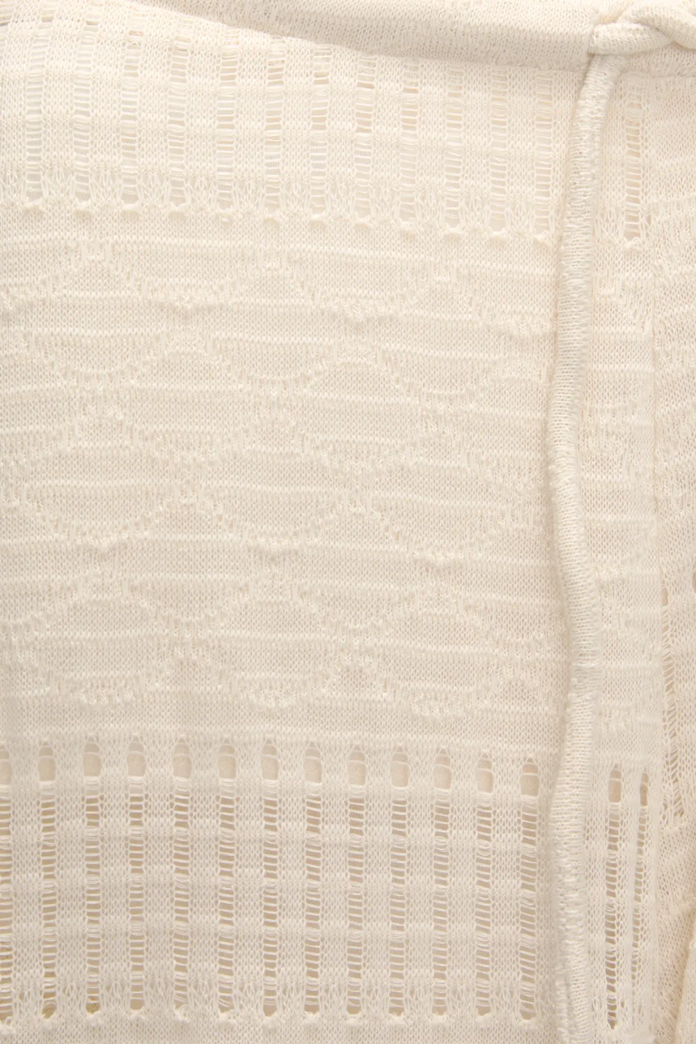 Pantalón calados tipo crochet