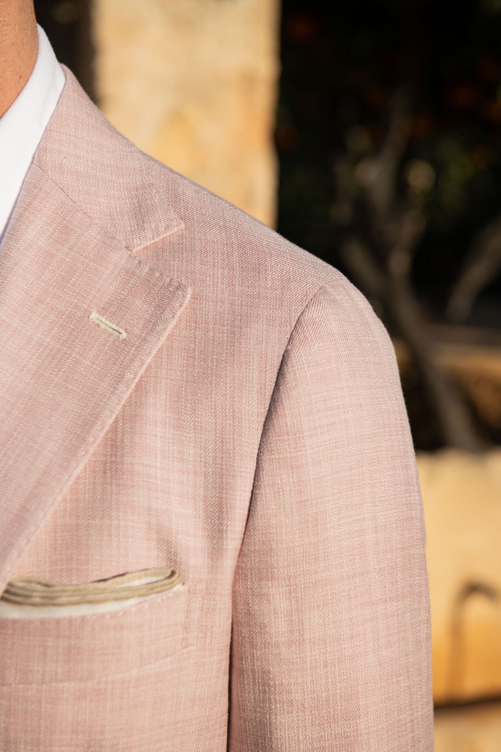 Pink Jacket In  Fabric