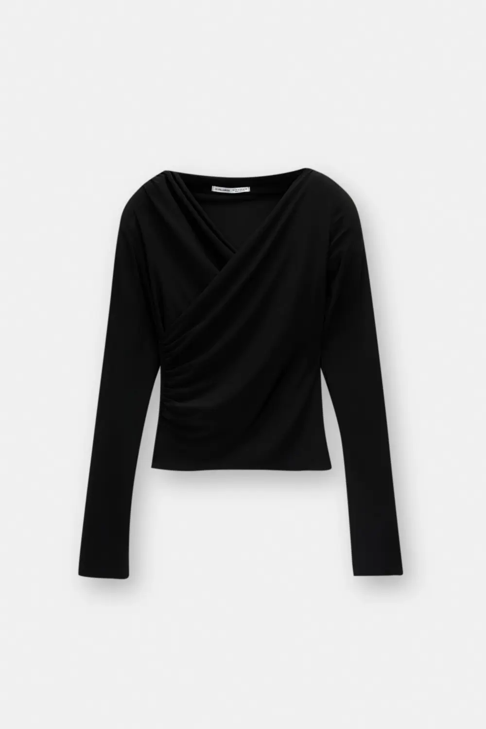 Crossover neckline top