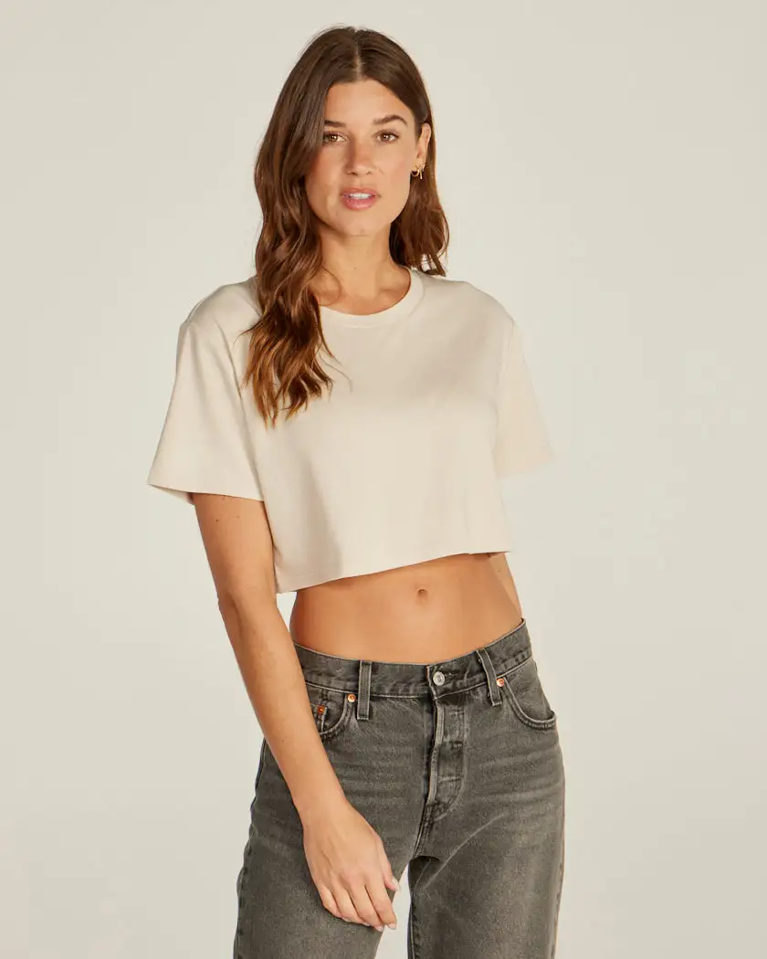 Drift Relaxed Cropped Crew