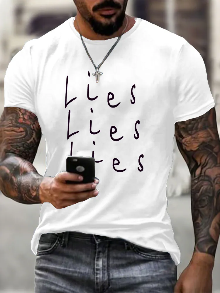 Men'S Morgan Wallen Lies Lies Lies T-Shirt