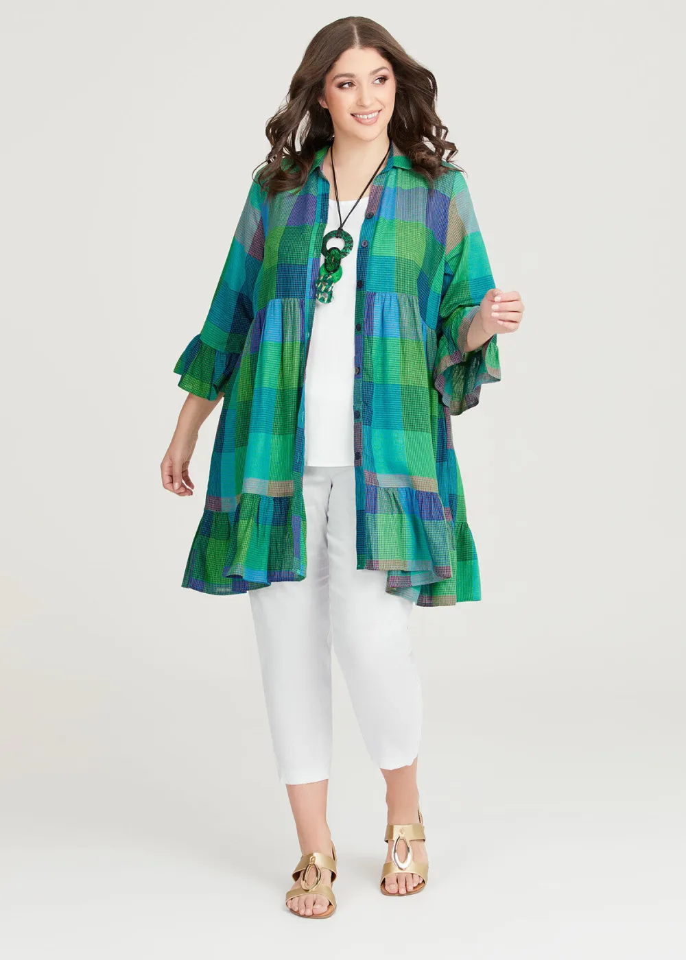 Linen Blend Indigo Days Shirt