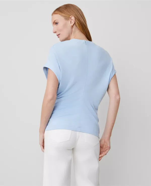 Bias Cap Sleeve Top
