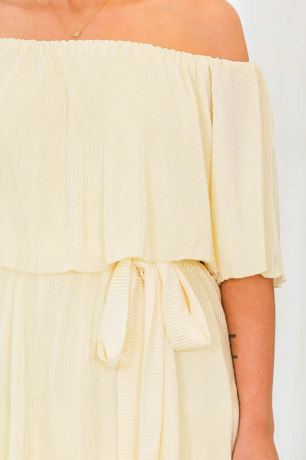 Not Through With You Dress, Cream