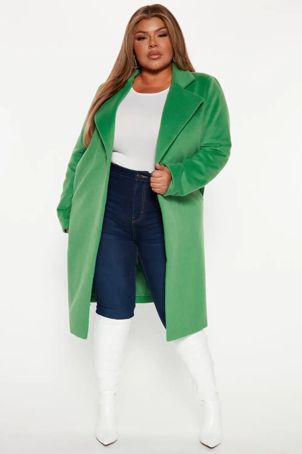 Going Places Coat - Kelly Green