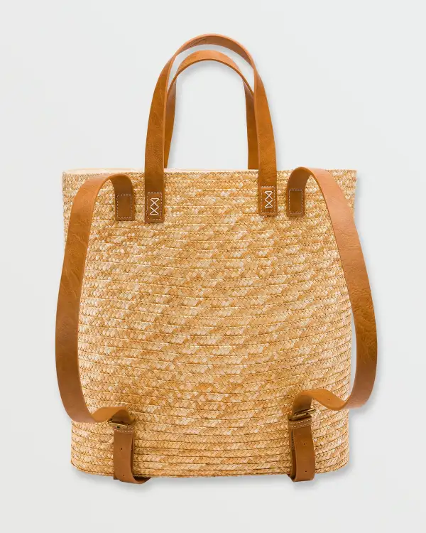Ruhl Plage Straw Bag - Tan