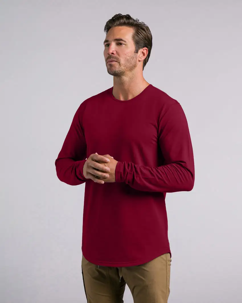Drop-Cut Long Sleeve: Bylt Signature