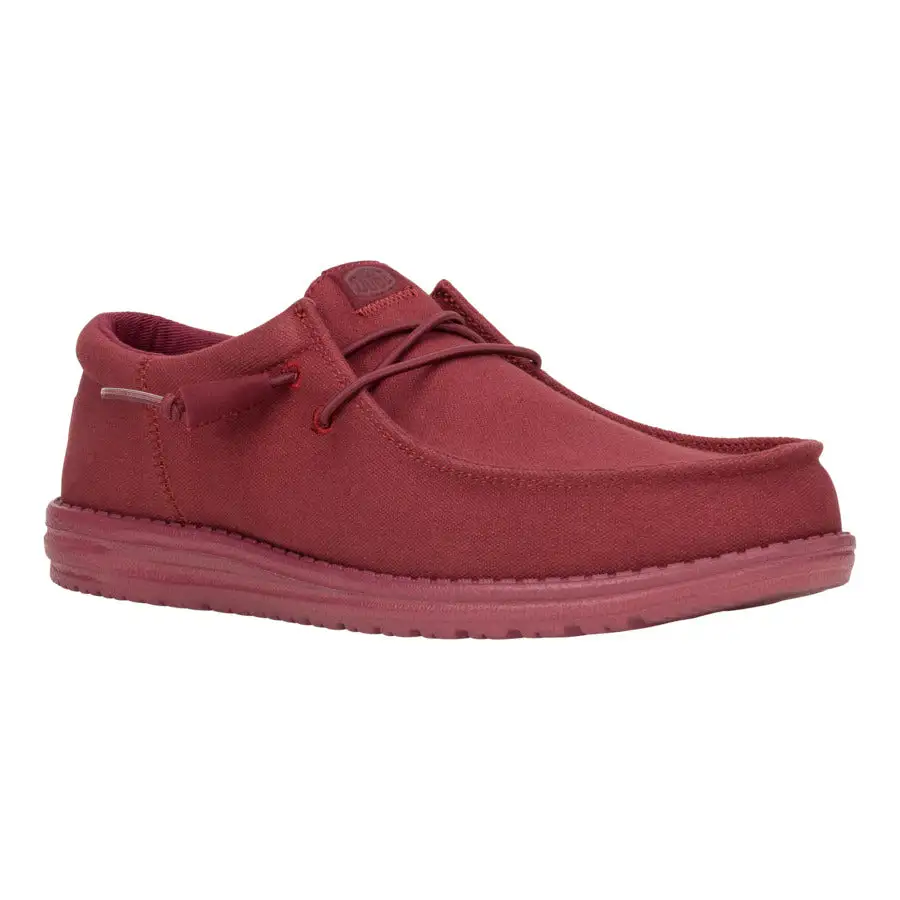 Wally Funk Mono Canvas - Maroon