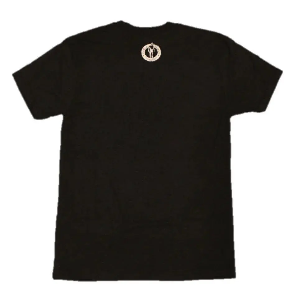Boston Scally The Original Tee - Black with Black Script
