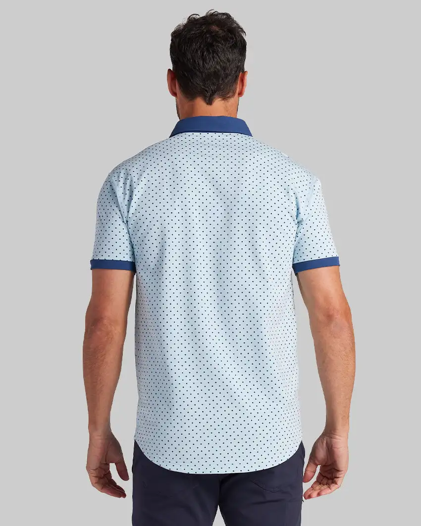 Drop-Cut: Lux Dotted Polo