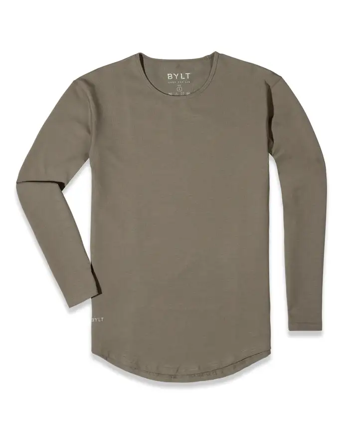 Drop-Cut Long Sleeve: Lux