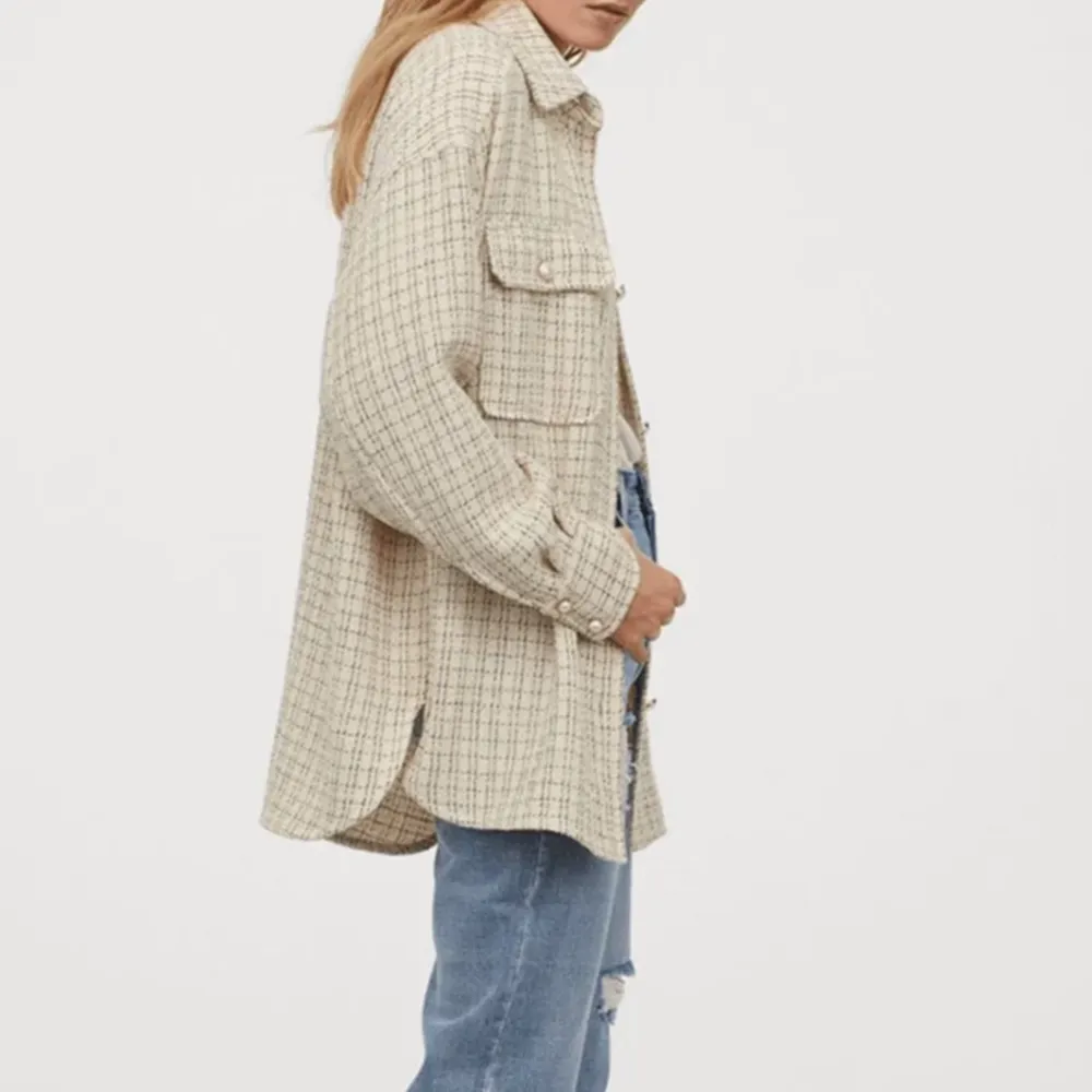 Oversized Vintage Plaid Shirt