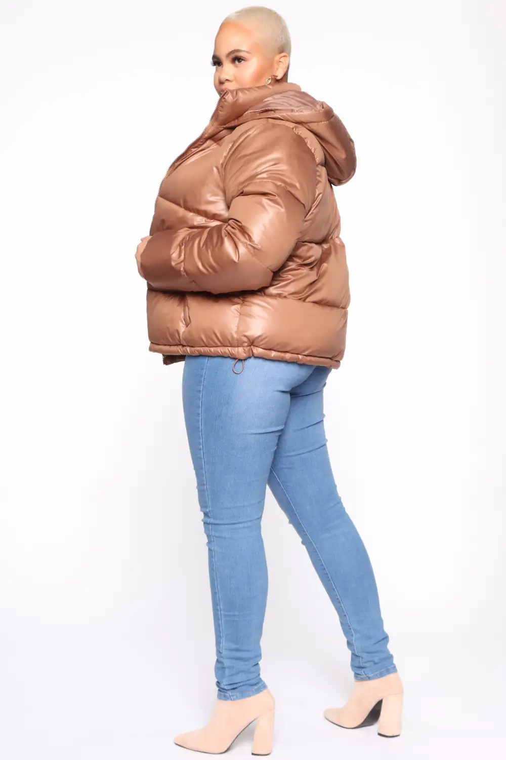 Don't Rain On My Puffer Jacket - Camel