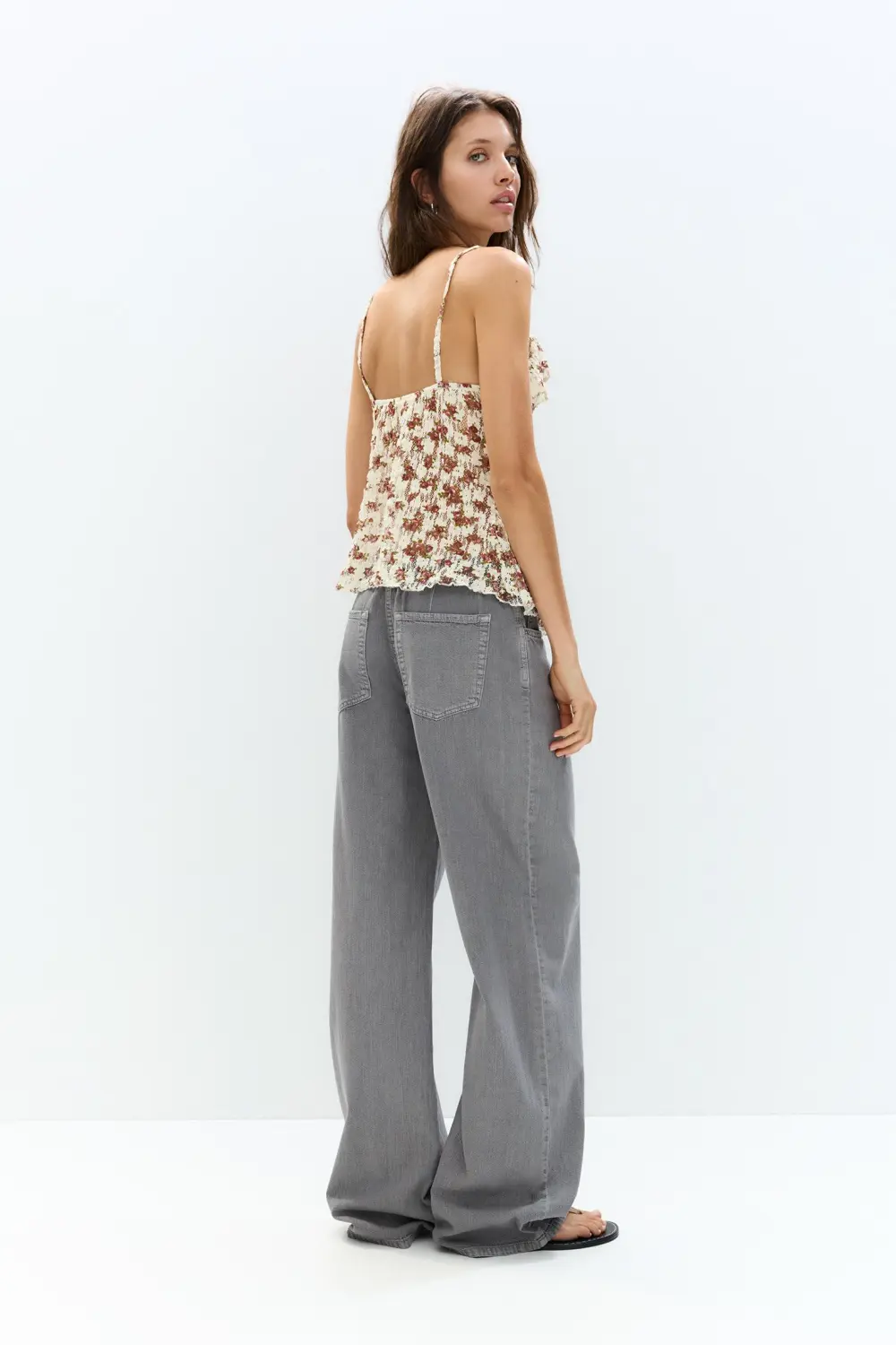Floral lace top