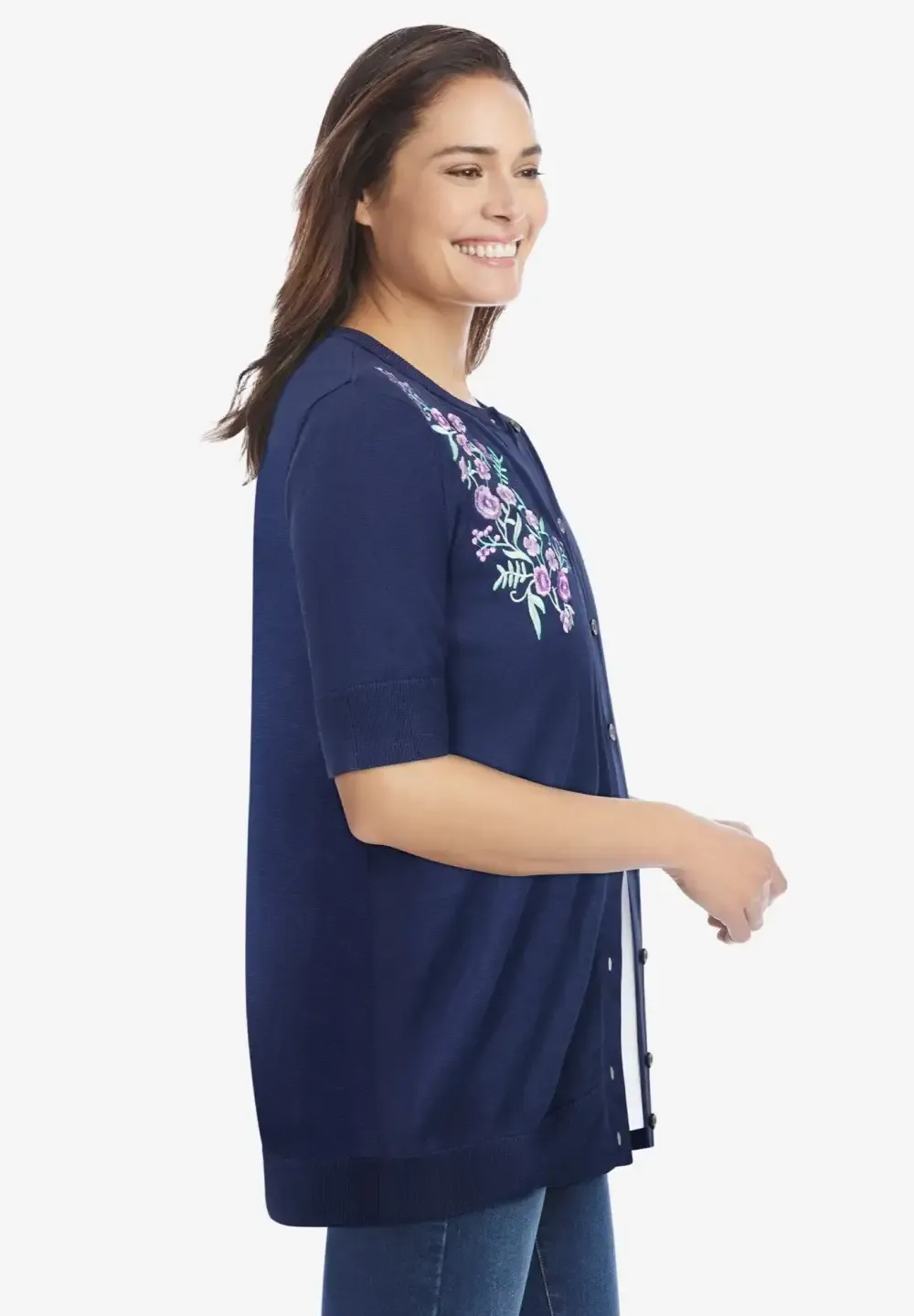 Perfect Elbow-Length Sleeve Cardigan