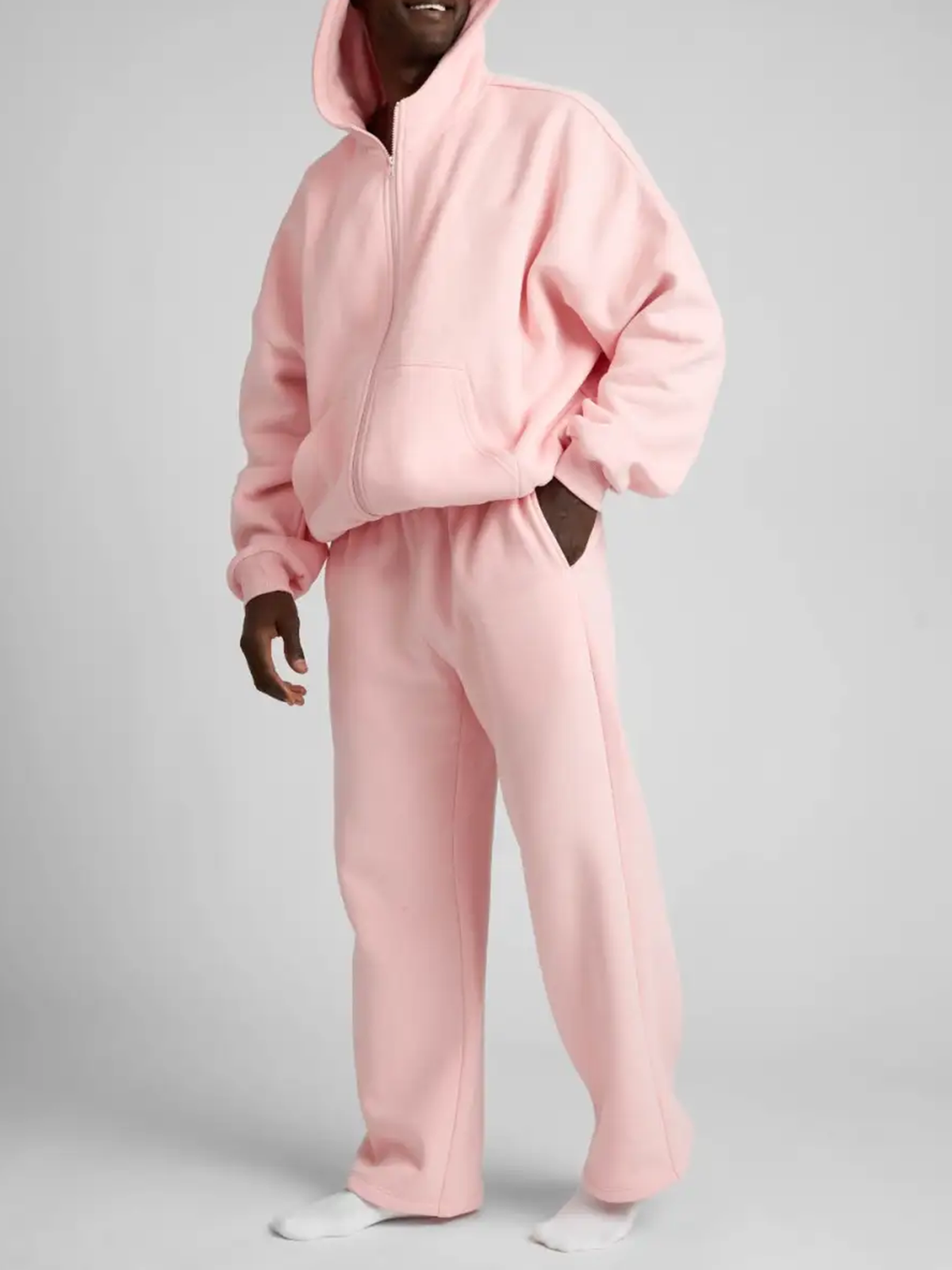 Pastel Zip Hoodie