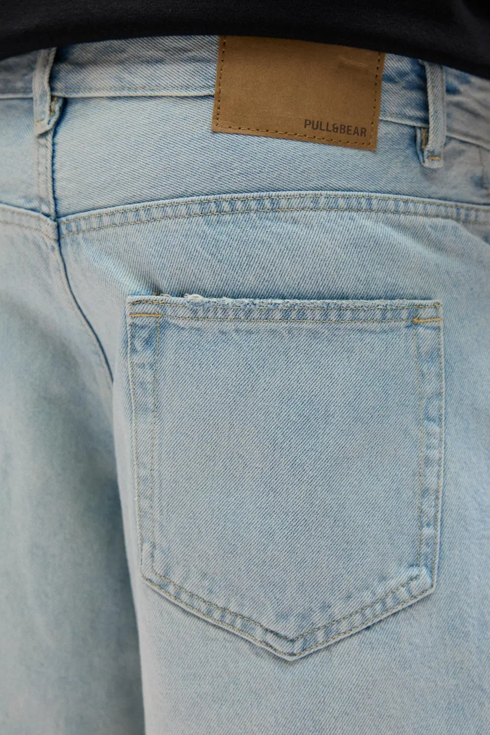 Standard denim Bermuda shorts