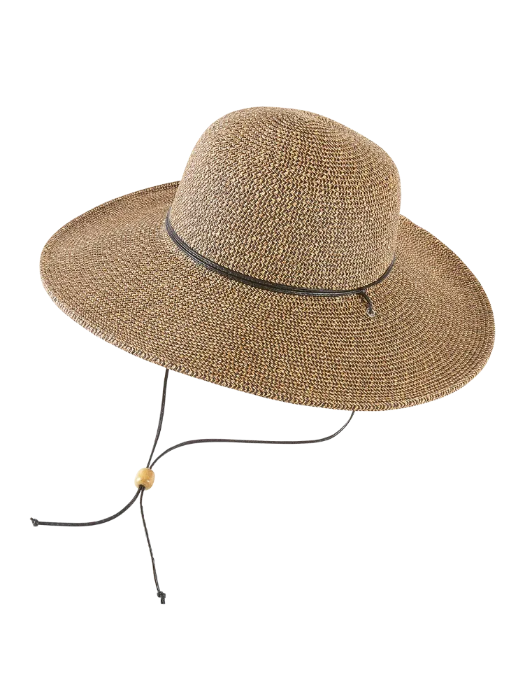 Women's Big Brim Woven Sun Hat