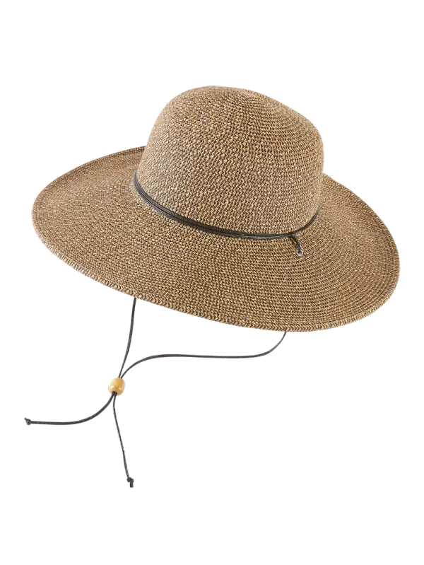 Women's Big Brim Woven Sun Hat
