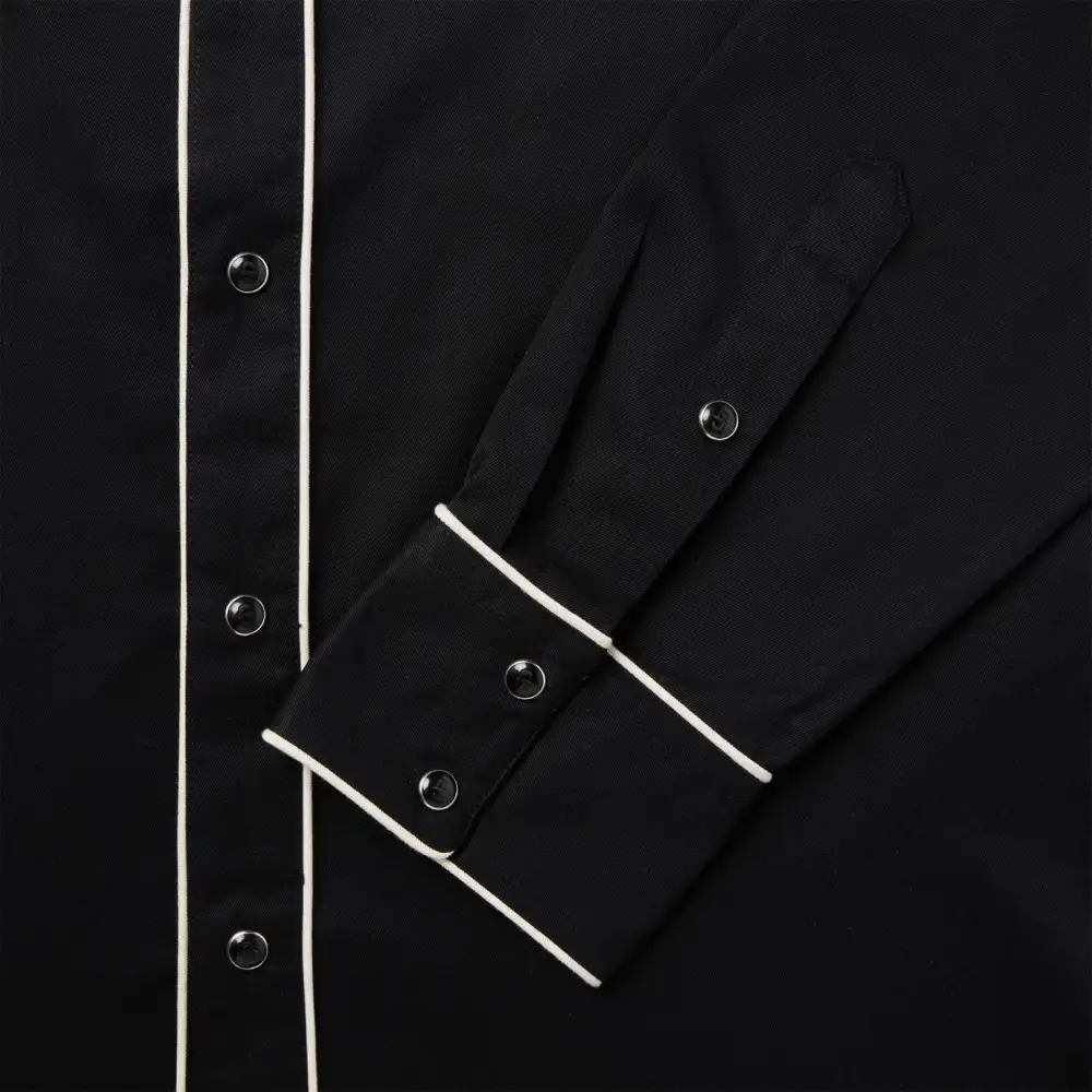 Vintage Piped Western Shirt