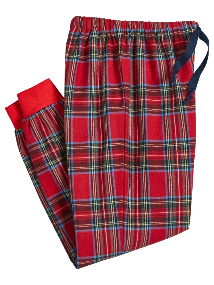 Women's Portuguese Cotton Flannel Ski Pajama Set