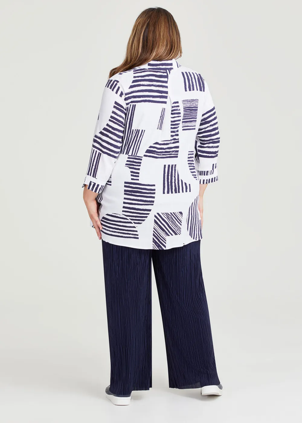 Spot & Stripe Natural Shirt