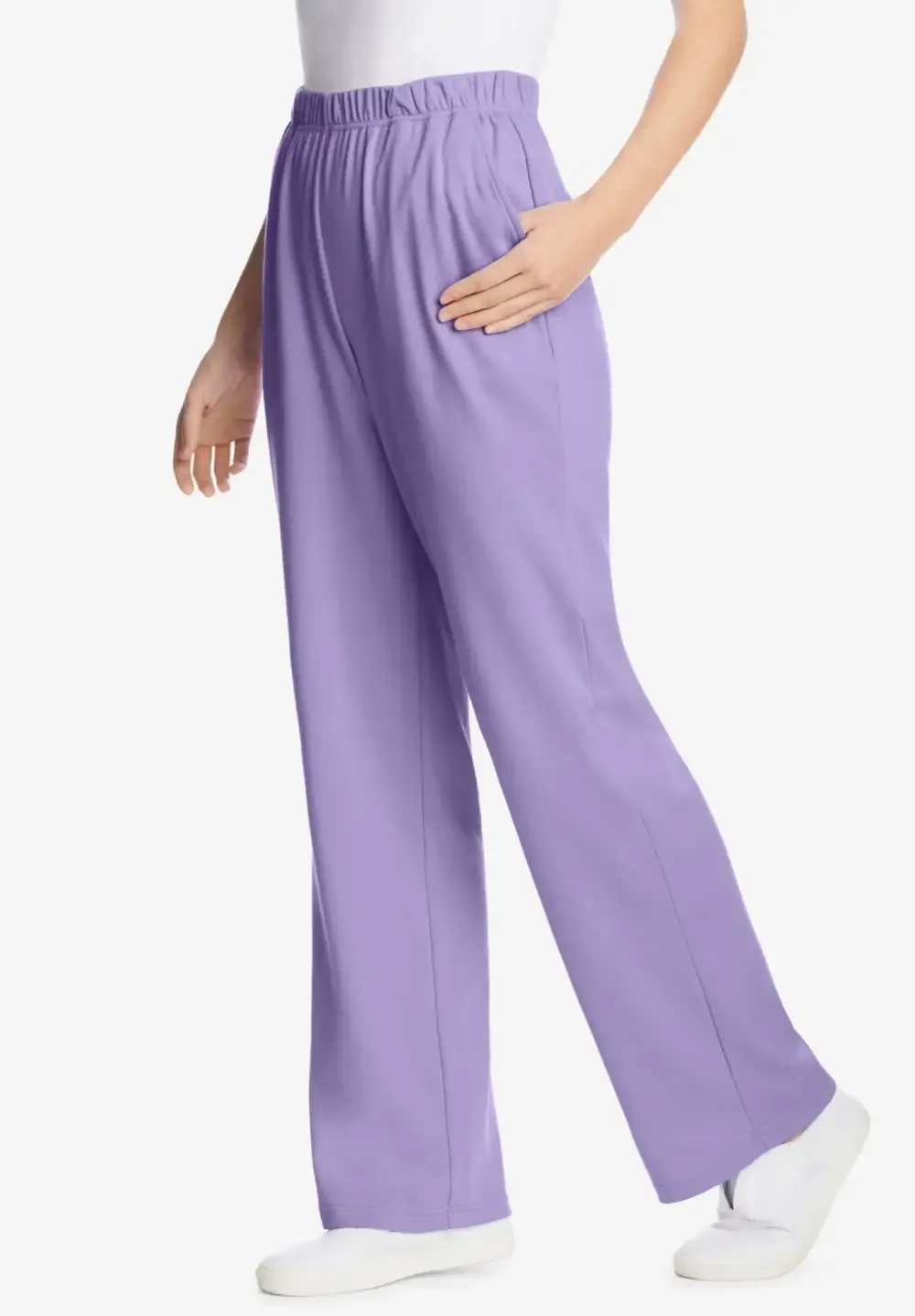 7-Day Knit Wide-Leg Pant
