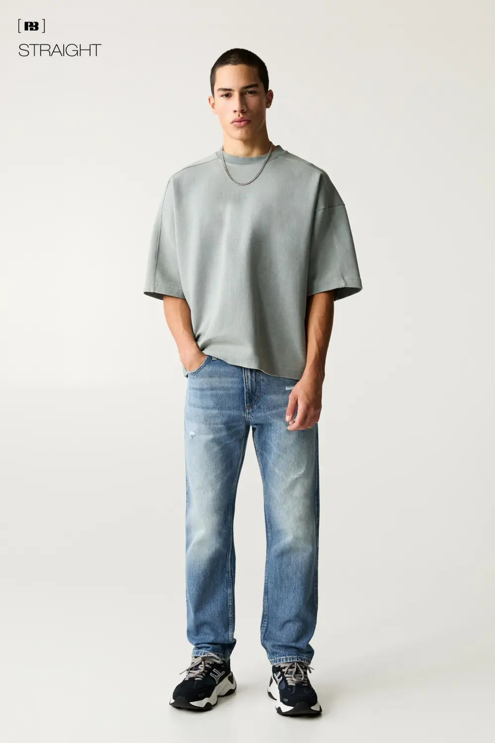 Straight fit vintage jeans
