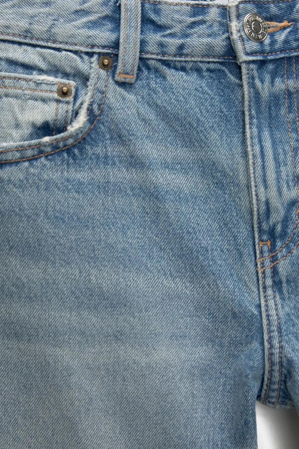 Jeans rectos tiro medio