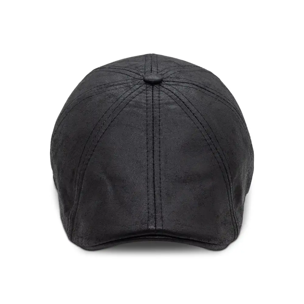 The Scrapyard Boston Scally Cap - Black