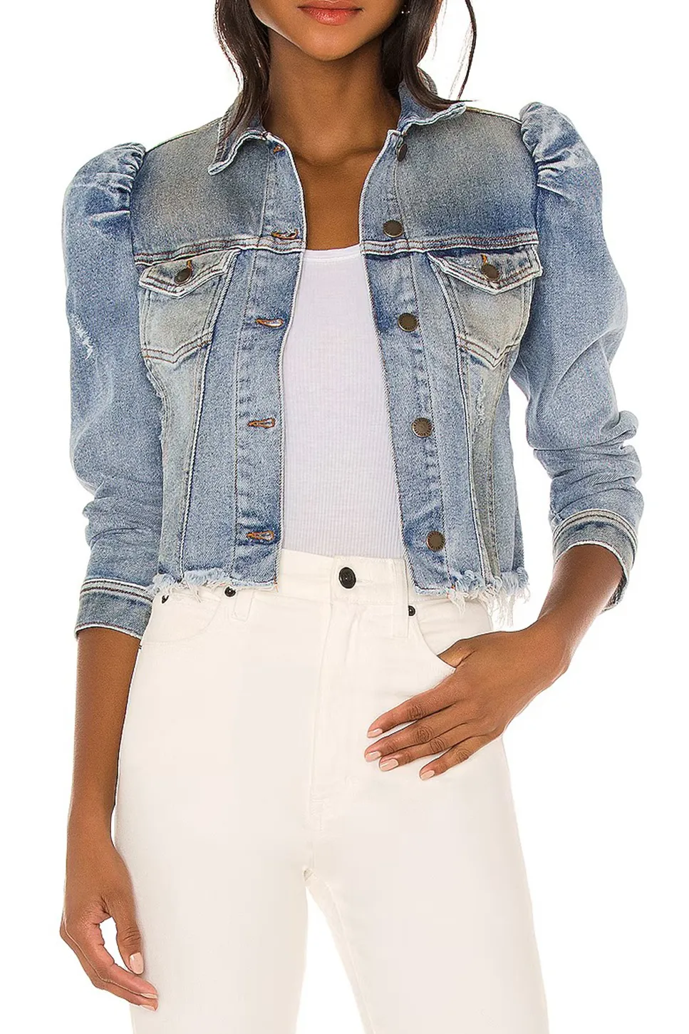 Cropped Denim Jacket