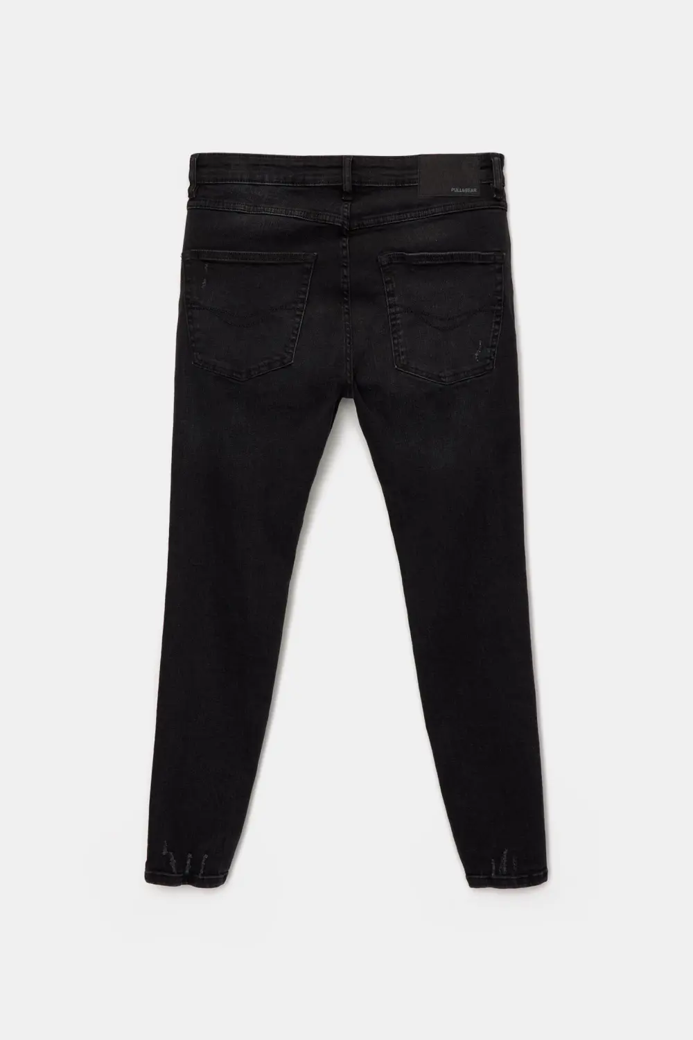 Ripped carrot fit jeans