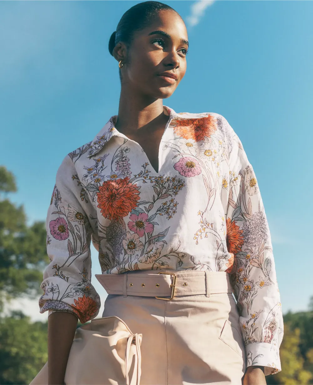 Romantic Floral Top