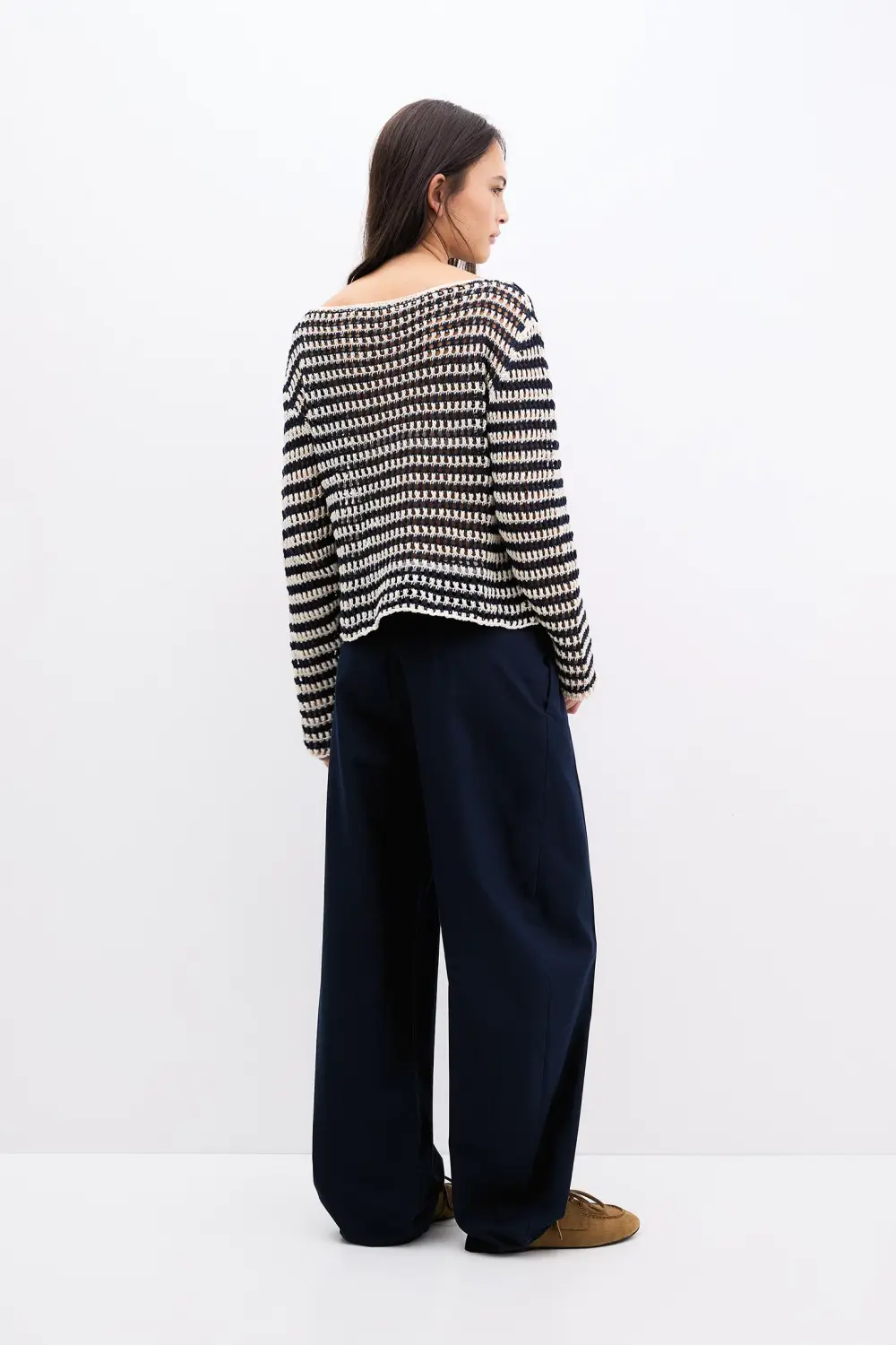 Jersey rayas crochet
