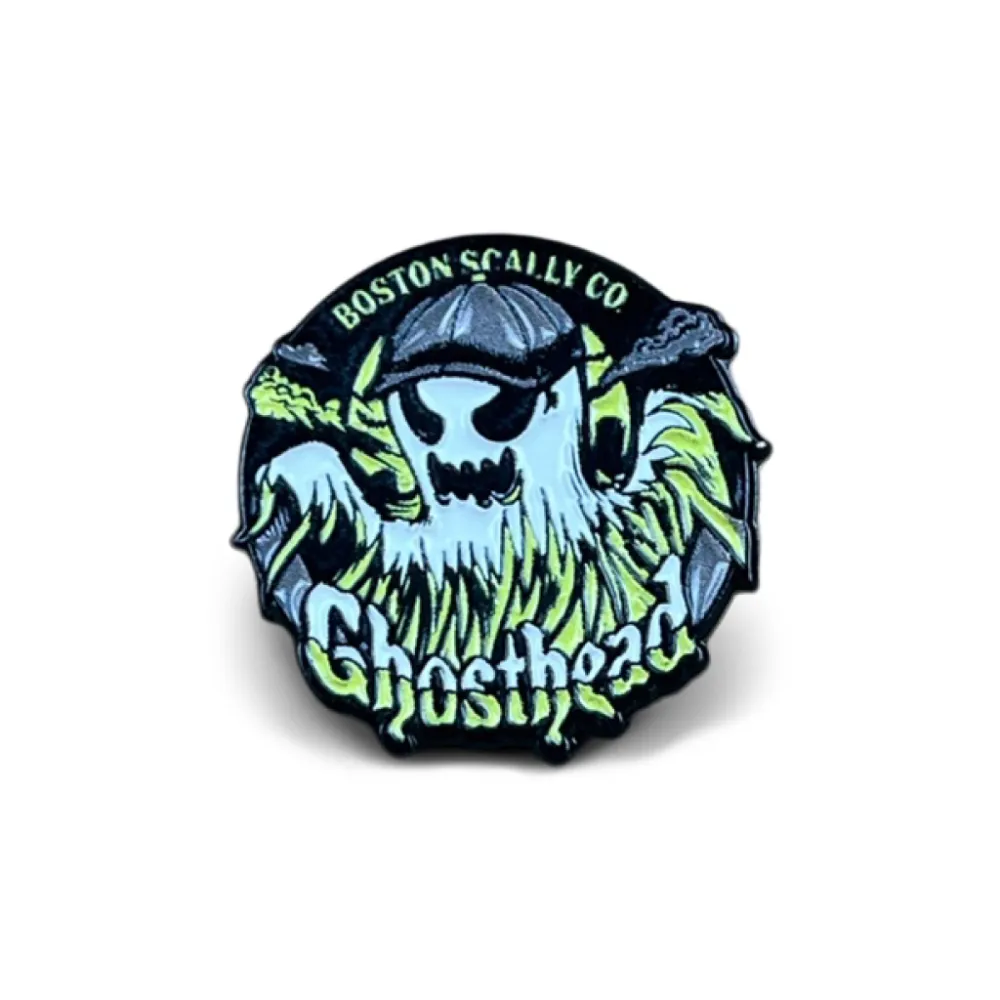Boston Scally The Ghosthead Cap Pin