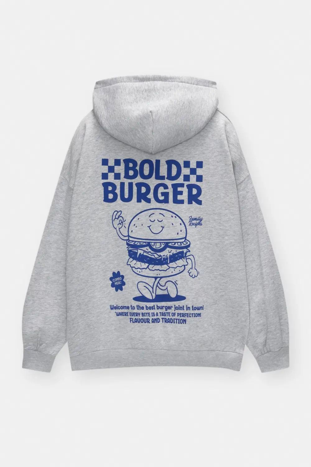 Sudadera capucha hamburguesa