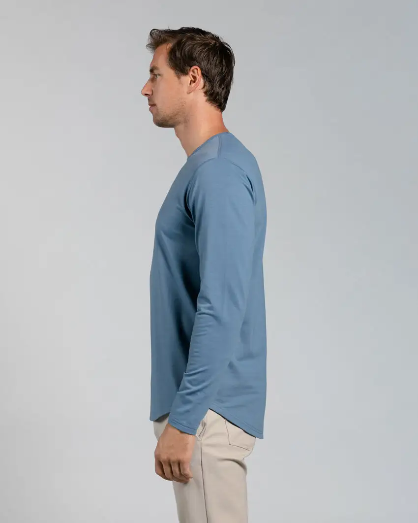 Drop-Cut Long Sleeve: Bylt Signature